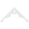 Ekena Millwork Pitch Heath Architectural Grade PVC Gable Pediment, 60"W x 30"H x 1"P (12/12) GPP060X030X100HEA - alternate 3